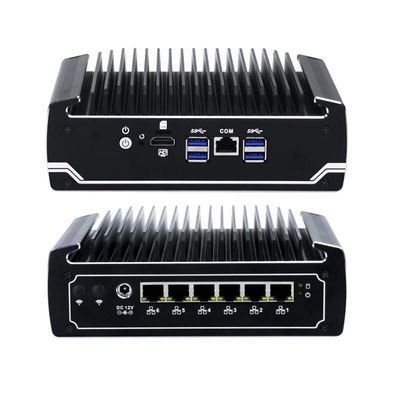 IBOX-501 N18 ฟันไร้อุตสาหกรรม มินิคอมพิวเตอร์ Quad Core 32 GB ที่เก็บข้อมูลด้วย MSATA