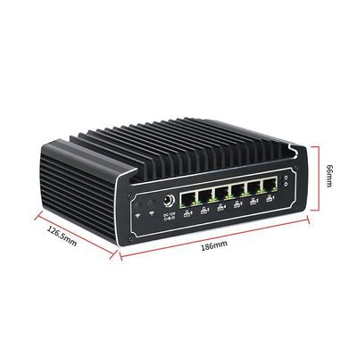 IBOX-501 N18 ฟันไร้อุตสาหกรรม มินิคอมพิวเตอร์ Quad Core 32 GB ที่เก็บข้อมูลด้วย MSATA