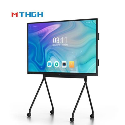 4K 98 นิ้ว อินเตอร์เอกทีฟี มัลติทัช สกรีนไวท์บอร์ด 16:9