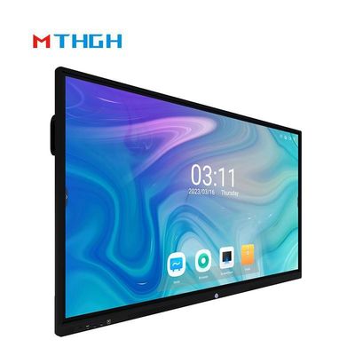 4K 98 นิ้ว อินเตอร์เอกทีฟี มัลติทัช สกรีนไวท์บอร์ด 16:9
