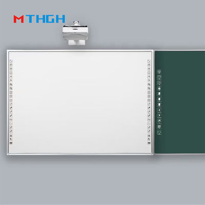 106 นิ้ว 10 จุด อินเตอร์เอ็กทรอนิกส์ Whiteboard สมาร์ท ดิจิตอล WhiteBoard อัตราส่วน 16:10