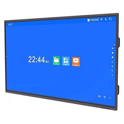 4K 65 นิ้ว 16:9 บอร์ดสีขาว LCD อินเตอร์เอคทีฟ อินฟราเรด / การสัมผัสแบบจุลภาพ สําหรับการศึกษาที่ฉลาด