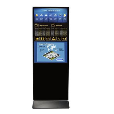 8GB Storage Floor Standing Digital Signage สําหรับโฆษณาภายในห้อง