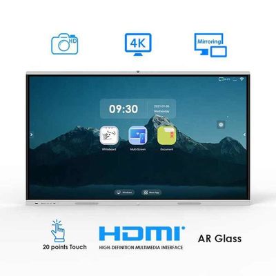 Immersive Touchscreen Demo Board 3840x2160 4K Resolution 1200 1 Contrast Ratio Smart Display พานีล ที่แสดงความละเอียด