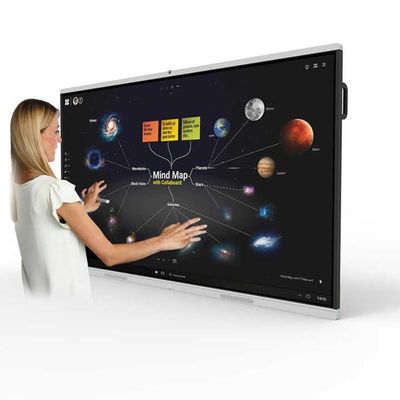 บอร์ดนําเสนอการสัมผัสแบบอินเตอร์เอคทีฟ บอร์ดนําเสนอการสัมผัสแบบ Multi-Touch 20 จุดสัมผัส สําหรับห้องเรียน