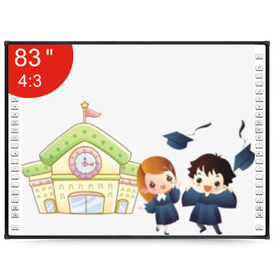 กระดานสีขาวอินเตอร์เอคทีฟ 83 นิ้ว 32768*32768 เหมาะสําหรับห้องเรียน
