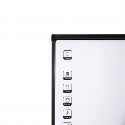 106 นิ้ว Smart Infrared Conference Interactive Whiteboard การควบคุมด้วยนิ้วมือง่าย I3/I5/I7/I9 CPU