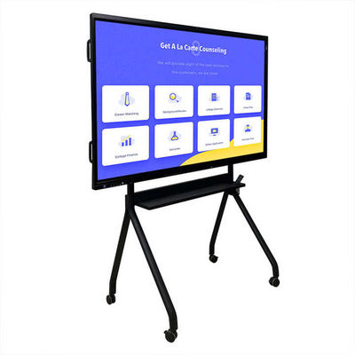65 นิ้ว ความสว่าง 350cd / M2 สัมผัสอินเตอร์เอ็กซ์เครน Whiteboard With Software สัมผัสอินเตอร์เอ็กซ์เครน Whiteboard โปรแกรม OPS PC