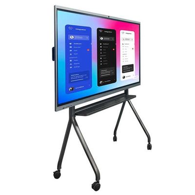 ROHS 65 นิ้วสัมผัสการเรียนการสอน สัมผัสสมาชิก กระดานสีขาวสมาร์ท ด้วย D-LED Backlight Type