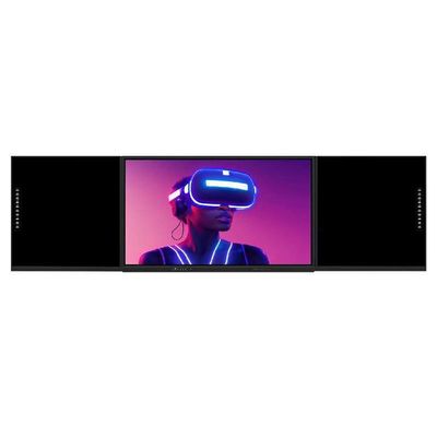 180-260V AC Input 75 Inch Interactive Touch Screen Display LED Panel Smart Digital Blackboard เพื่อเพิ่มประสิทธิภาพ