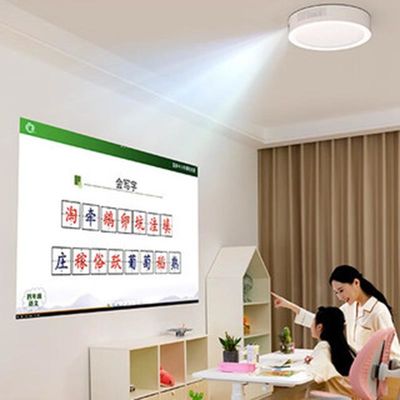 1200 ความสว่าง 3000LX โปรเจคเตอร์เลเซอร์สมาร์ท โปรเจคเตอร์หลังคา