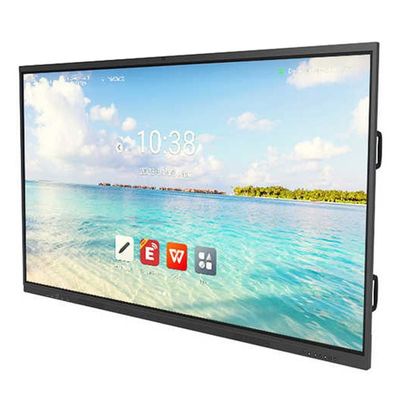 75 นิ้ว 4K รับรอง Smart Interactive Touch Screen บอร์ดสีขาว