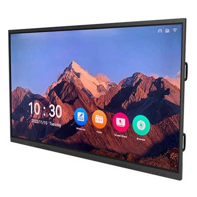 75 นิ้ว 4K รับรอง Smart Interactive Touch Screen บอร์ดสีขาว